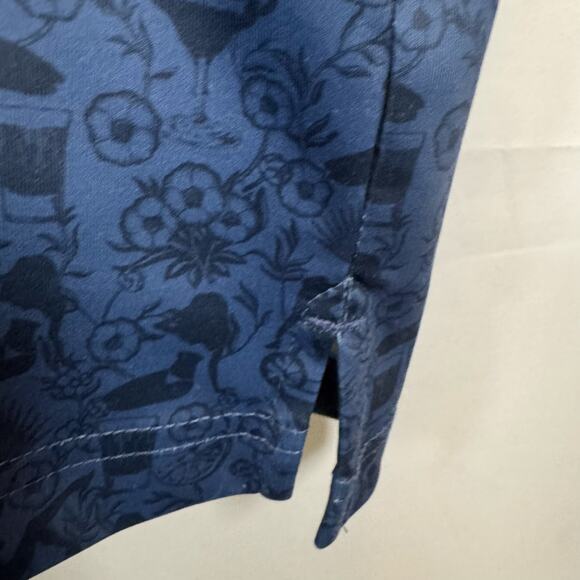 William Murray Men’s M Golf Polo Shirt Margarita Girl Print Stretch Performance - Picture 10 of 13